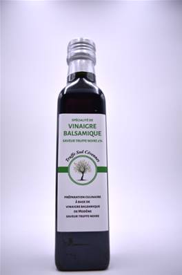 Vinaigre de balsamique saveur truffe noire